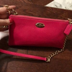 SALE!! New pink Coach crossbody bag purse 💕